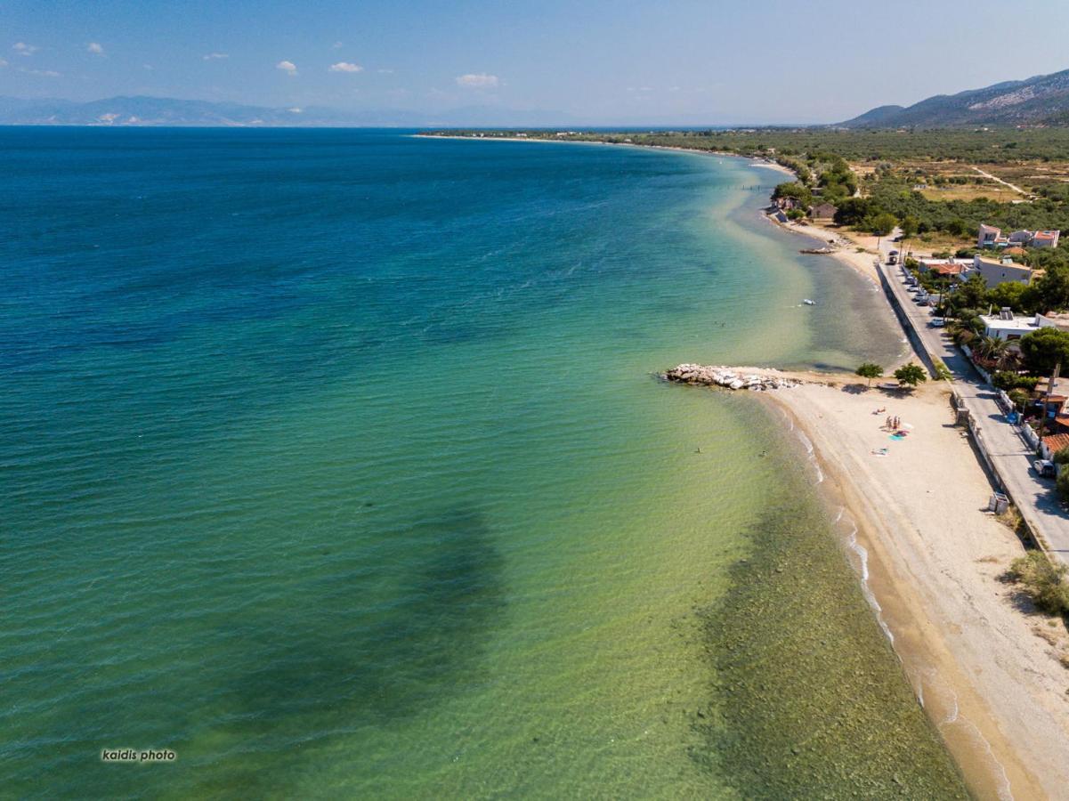 Villa 4 You Iliopetra Skala Sotiros Exteriör bild